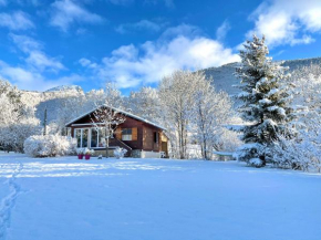 Chalet cosy dominant le village